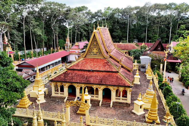 Âng est l’une des pagodes emblématiques khmères de Tra Vinh. Photo: VNA anh-1-avatar-1.jpg