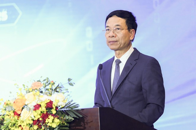 Le ministre des Sciences et des Technologies, Nguyên Manh Hung. Photo : VietnamPlus z6607649595329-fba0926f71ec71d2b1a9eb0a4fcfe1ef.jpg