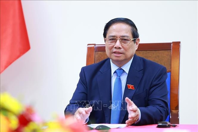 Le Premier ministre Pham Minh Chinh. Photo: VNA thu-tuong1-080525.jpg