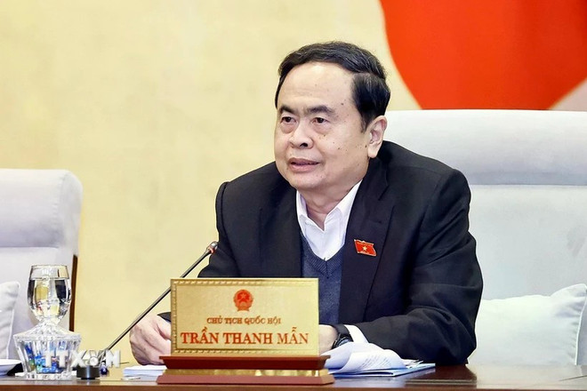 Le président de l'Assemblée nationale, Trân Thanh Mân. Photo: VNA chu-tich.jpg