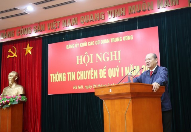 Nguyên Duc Ha, ancien directeur du Département des bases du Parti relevant de la Commission centrale de l'organisation du Parti. Photo: VNA nguyen-duc-ha.jpg