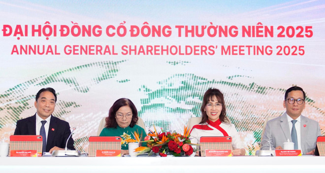 Assemblée générale annuelle des actionnaires 2025 de Vietjet. Photo: Vietjet hinh-anh-1.jpg