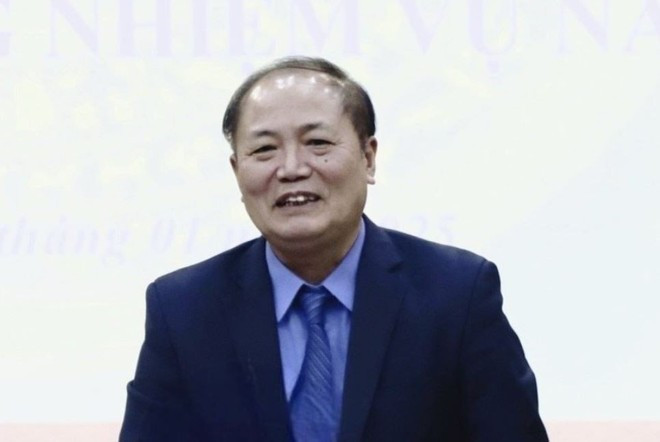 Le Docteur Nguyên Truong Giang, chef du Département des minéraux du Vietnam (ministère des Ressources naturelles et de l'Environnement). Photo: BTNMT ong-nguy-truong-giang.jpg