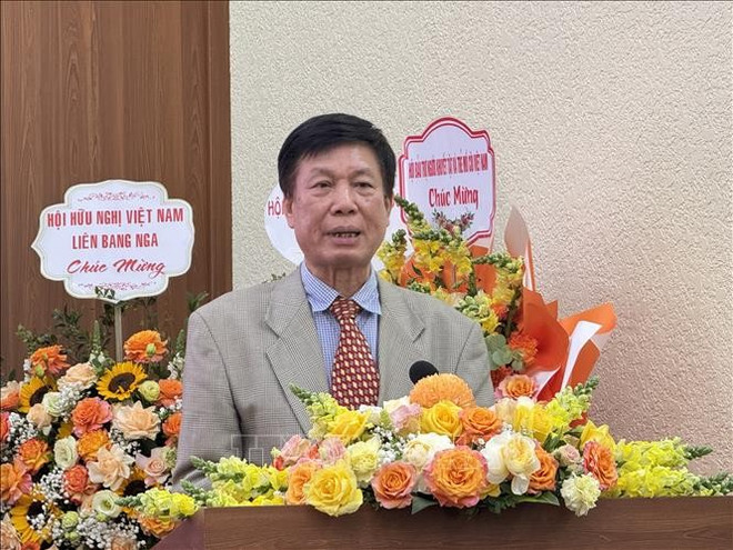 Lai Ngoc Doan, nouveau président de l'Association d'amitié Vietnam-Ouzbékistan pour la période 2025-2030. Photo: VNA uzbekistan-16052025-01.jpg