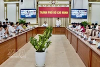 Les responsables des agences de Hô Chi Minh-Ville se sont réunis le 28 février 2026 pour préparer l'arrivée de l'équipe d'inspection de la Commission européenne. Photo : VNA