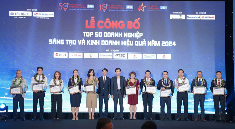 PVN figure parmi les dix meilleures entreprises innovantes et efficaces au Vietnam en 2024