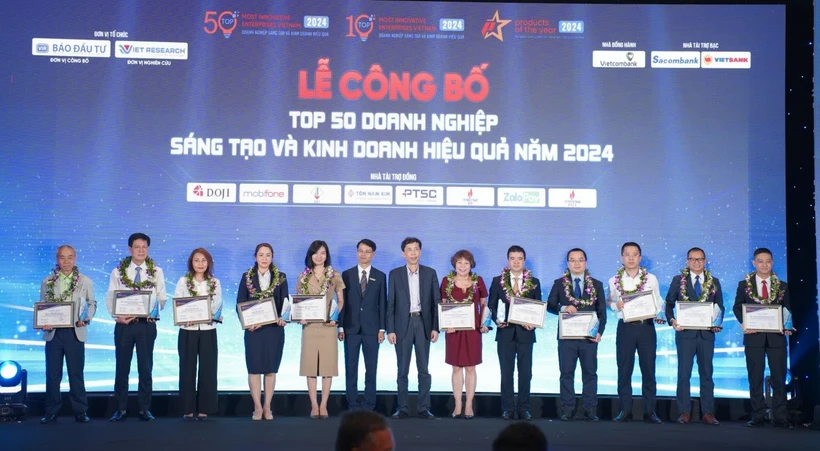 PVN figure parmi les dix meilleures entreprises innovantes et efficaces au Vietnam en 2024