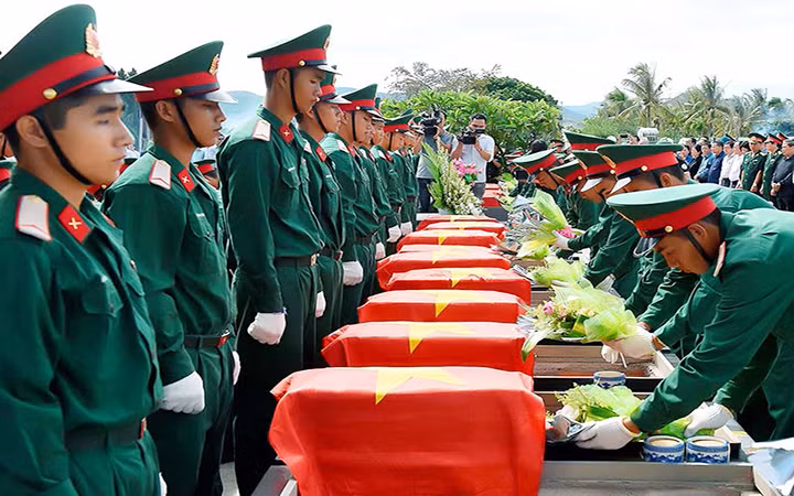 Rapatriement des restes de soldats vietnamiens tombés au Laos
