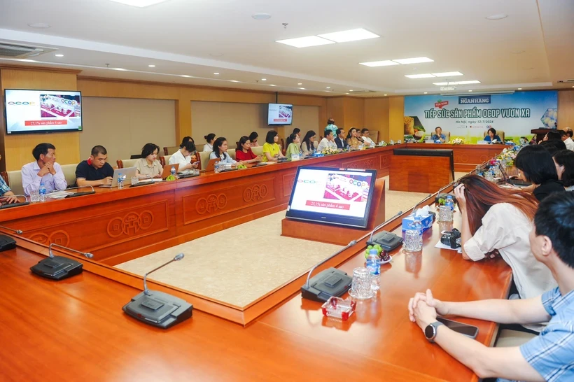 Le colloque sur le développement des produits OCOP. Photo: VietnamPlus