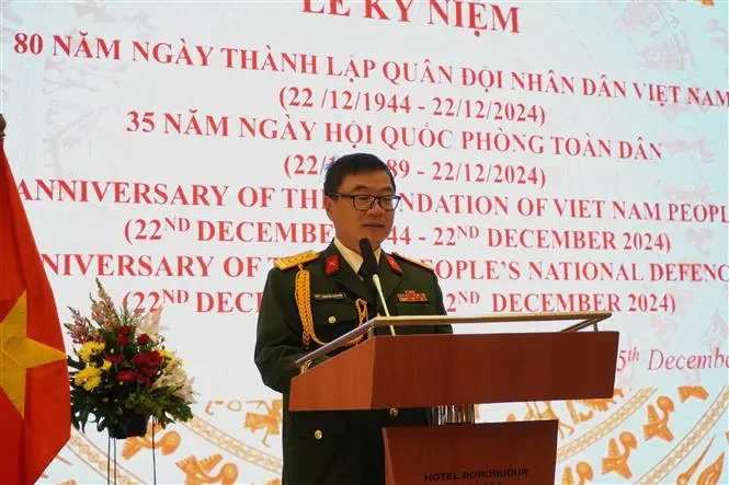 Le colonel Nguyen Tuan Duc, attaché de défense du Vietnam en Indonésie. Photo: VNA