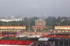 La place Ba Dinh au matin du 2 septembre 2025. Photo : VNA