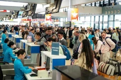 Le volume de passagers aériens a connu une bonne croissance pendant le Nouvel An lunaire 2025. Photo : PV/Vietnam+