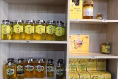 Le miel de menthe est un produit clé du plateau rocheux de Dong Van (Ha Giang). Photo : VNA
