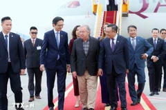 Le secrétaire général des Nations Unies António Guterres est arrivé à Hanoï pour entamer une visite officielle au Vietnam et participer à la cérémonie d’ouverture à la signature de la Convention de Hanoï. Photo : VNA