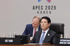 Le président Luong Cuong participe au Sommet des dirigeants économiques de l’APEC 2025. Photo : VNA
