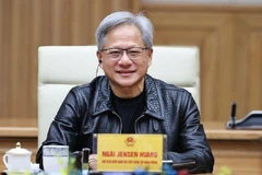 Jensen Huang, président de Nvidia. Photo: VGP/VOV