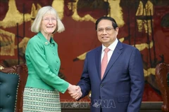 Le Premier ministre Pham Minh Chinh reçoit Mme Gillian Bird, nouvelle ambassadrice d’Australie au Vietnam. Photo : VNA