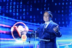 Le Premier ministre Pham Minh Chinh s'exprime lors de l’événement « La 4e transformation numérique du secteur bancaire en 2025 ». Photo : VNA