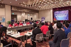 Le premier Forum de la jeunesse vietnamienne au Japon, placé sous le thème « Jeunesse vietnamienne au Japon – Aspirations à l’ère nouvelle ». Photo : VNA