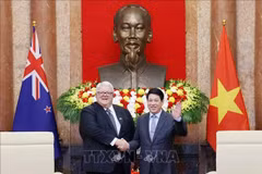 Le président Lương Cường reçoit le président de la Chambres des représentants de Nouvelle-Zélande