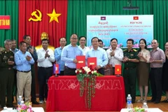 Accord sur le plan d’inauguration du poste frontalier international Tân Nam – Meun Chey