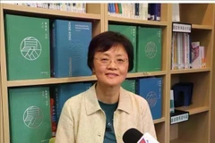 Mme Sun Wenbin, directrice de l'Institut des annales de Hong Kong. Photo : VNA