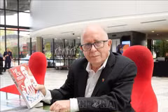 Pedro de Oliveira, secrétaire général de l'Association d'amitié Brésil-Vietnam. Photo : VNA