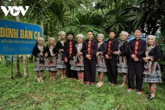 À Ban Ca, où 90% des ménages appartiennent à l’ethnie Dao, les traditions culturelles restent vivaces. Photo: Công Luân/VOV