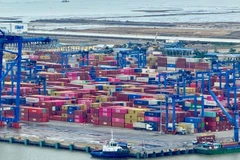 Au 15 septembre 2025, le commerce extérieur du Vietnam avait atteint 637,21 milliards de dollars, soit une hausse de 17,2 % sur un an. Photo : VNA