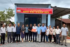 Une maison nouvellement construite pour une famille démunie à Buon Don, Dak Lak. Photo : VNA