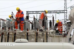 La province de Bac Ninh recense encore 29 442 clients privés d’électricité. Photo : VNA