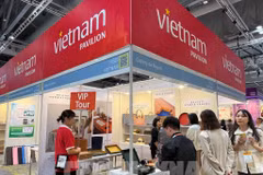 Le stand du Vietnam au Salon international des sources d’approvisionnement mondiales 2025 (Global Sources 2025). Photo : VNA