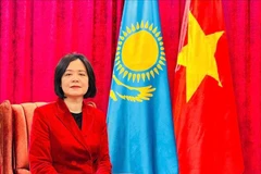 Mme l'ambassadeur du Vietnam au Kazakhstan, Pham Thai Nhu Mai. Photo : VNA