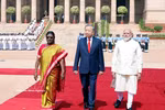 Le secrétaire général du Parti et président To Lam en visite en Inde. Photo : VNA