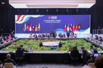 La session plénière du 47e Sommet de l’ASEAN. Photo : VNA