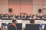 Le ministre Nguyen Hong Dien à la 36ᵉ réunion conjointe des ministres des Affaires étrangères et de l’Économie à Gyeongju. Photo : moit.gov.vn.jpg