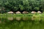 Un paysage apaisant et verdoyant dans le village de Thai Hai. Photo: Thai Hai./VOV