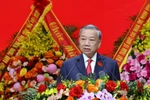 Le secrétaire général du Parti communiste du Vietnam, To Lam, prend la parole lors du 1er Congrès de l’organisation du Parti du gouvernement pour le mandat 2025-2030. Photo : VNA