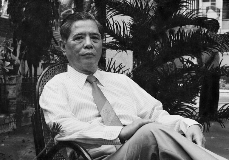 Le secrétaire général du Parti, Nguyên Van Linh (janvier 1989). Photo : VNA
