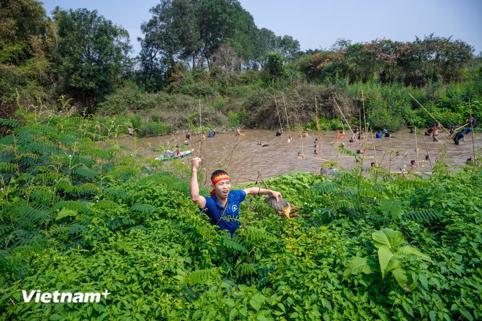 Pour de nombreux participants, comme Vuong Duc Du, 29 ans, originaire de Thach Thât, l’expérience reste inoubliable. Photo: VietnamPlus