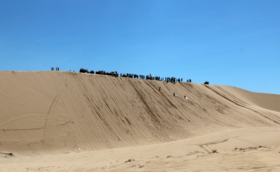 Bàu Trắng est aussi un site idéal pour les amoureux de grands espaces. Photo : VNA
