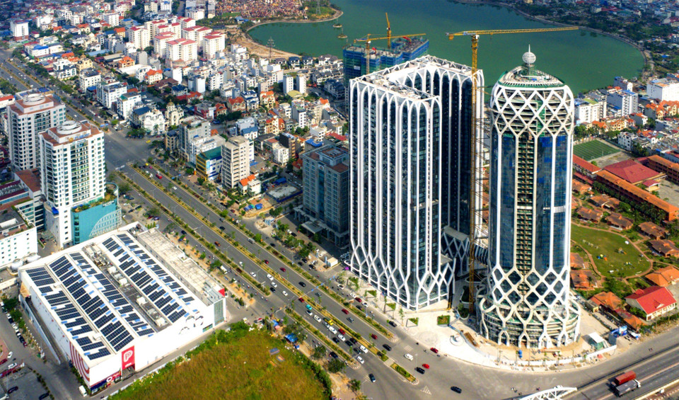 Un coin de la ville de Hai Phong d'aujourd'hui. Photo : VNA