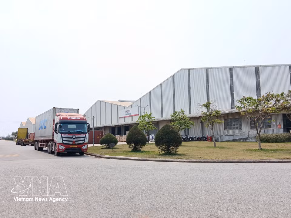 Les entrepôts sous douane du port international de Chu Lai répondent aux besoins de stockage et de conservation de volumes importants de marchandises.