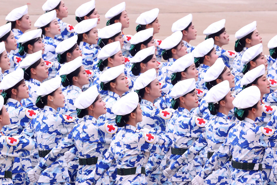 Des femmes médecins militaires. Photo : VNA