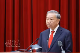 Le secrétaire général du Comité central du Parti communiste du Vietnam et président vietnamien To Lam. Photo . VNA