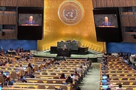 Le siège des Nations Unies (ONU) à New York a accueilli une réunion de haut niveau de l’Assemblée générale des Nations Unies. Photo : VNA