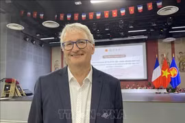 Eric Coudray. professeur d’histoire-géographie à Annecy, spécialiste de la guerre d’Indochine et docteur en histoire contemporaine de l’Université Paul-Valéry Montpellier. Photo : VNA