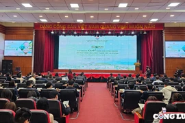 Le séminaire intitulé « La ville de Hai Phong, pionnière de la transformation verte et du développement durable » s'est tenu fin mars. Photo : congluan.vn