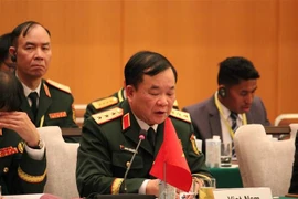 Le général de corps d’armée Hoang Xuan Chien lors de la 14e réunion des vice-ministres de la Défense ASEAN-Japon. Photo : VNA