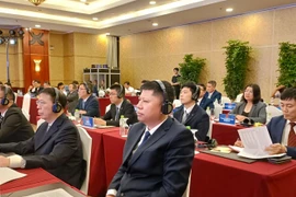 La réunion évaluant les résultats de la coopération Vietnam-Chine dans la lutte contre l’immigration illégale. Photo : cand.com.vn